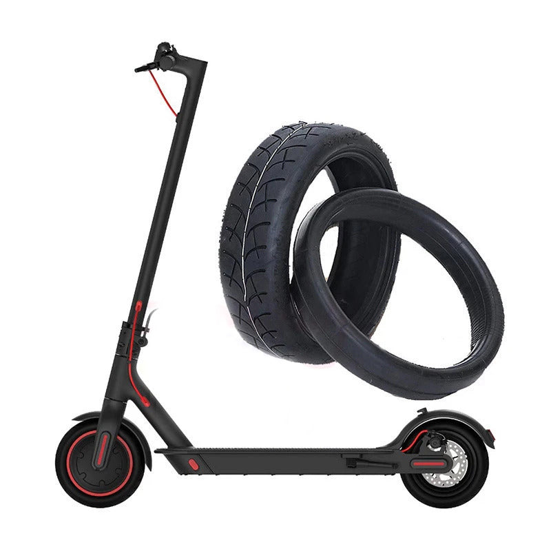 Pneumatici Per Scooter Elettrico 9x3.50-4 – Set Completo (Pneumatico Interno + Esterno) – Nero, Gomma - 3