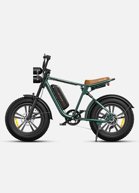 ENGWE M20 750W 20" fat bike electric bike 48V 13Ah+13AH two battery dual suspension E-Bike ITALIAN WARRANTY