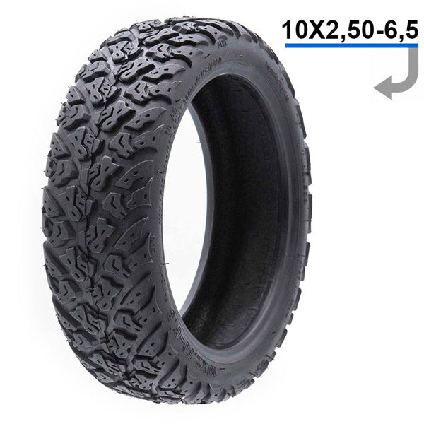 PNEUMATICO TUBELESS 10x2.50-6.5 per JEEP ADVENTURER/JEEP CAMOU e altri