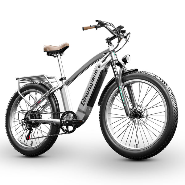 SHENGMILO MX04 | BAFANG Motore 1000W| Batteria 48V 15AH | 26" Tire | Bicicletta Elettrica