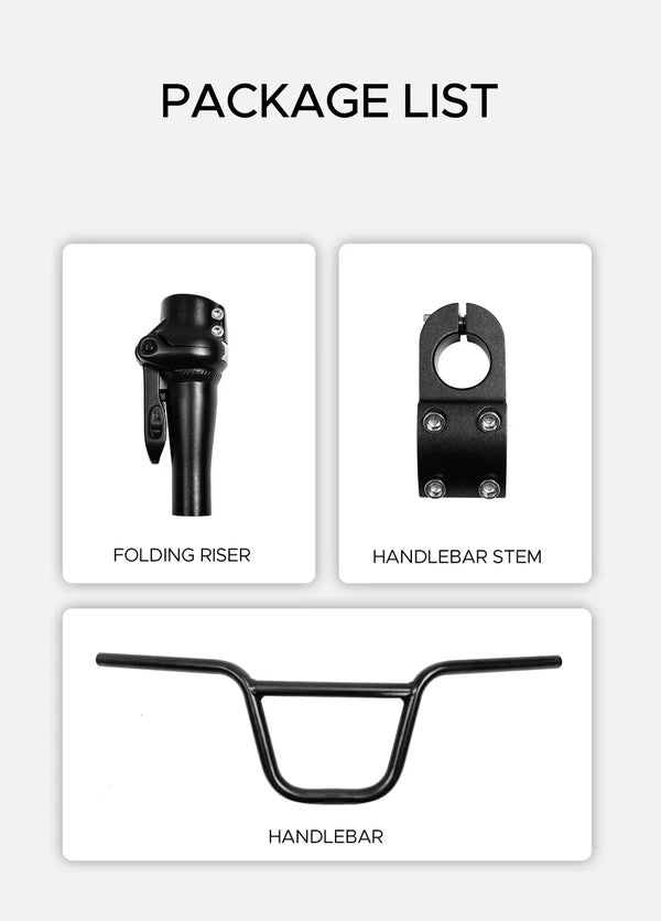 Manubrio BMX per bicicletta elettrica ENGWE Engine Pro/Engine Pro 2.0/X20/L20 3.0 Boost/L20 3.0 Pro