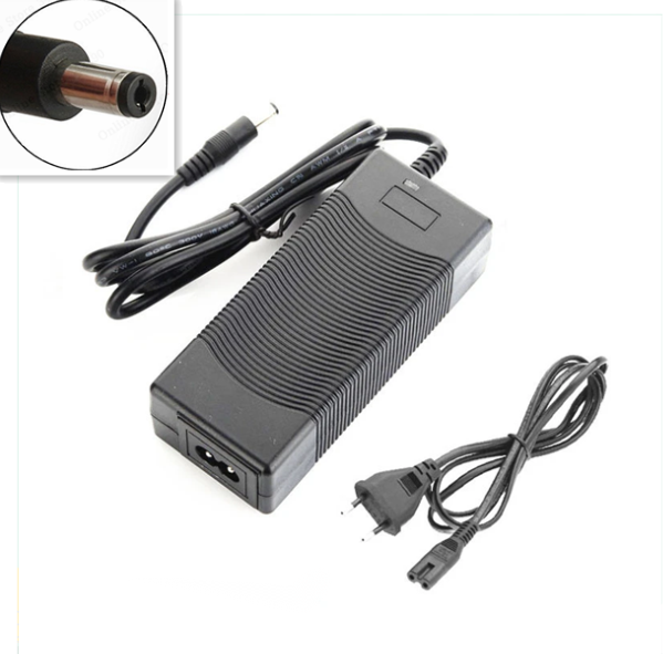 Carica batteria 42V 2A DC connettore compatibile per bicicletta elettrica FIIDO D2S/D4S/M1/D11 - Compatibile con altri modelli