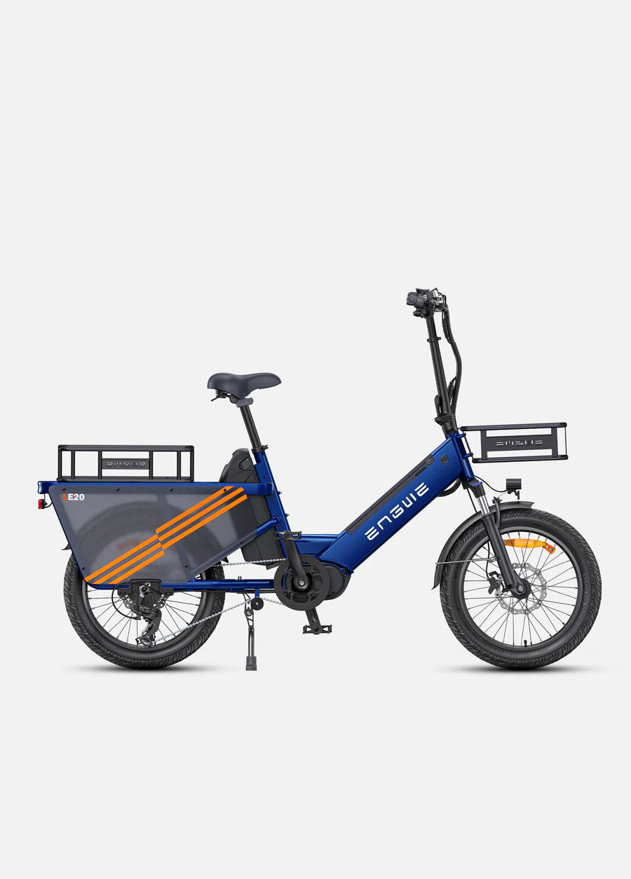 ENGWE LE20 (EU Version)250W Mid-drive Motor 350KM Super Long Range Cargo E Bike