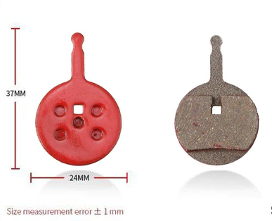 Pasticche freni (2 pezzi) per bici elettriche monopattini elettrici compatibili di ricambio per monopattino elettrico Laotie/Dualtron/Kaboo/Kugoo Kirin