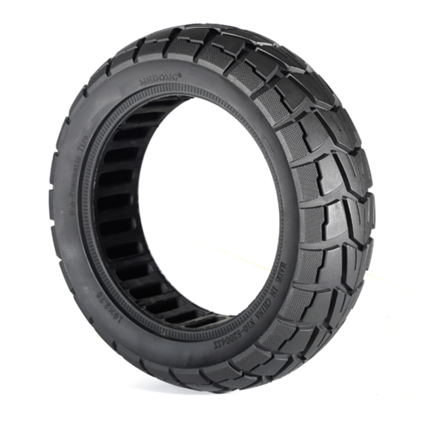 PNEUMATICO pieno gomma solida ruota Off Road 10X2.75 pollici monopattino Kugoo G3, Engwe S6, Ducati, Lexgo, Aerlang, Hitway ed altri ( 70/65-6.5)