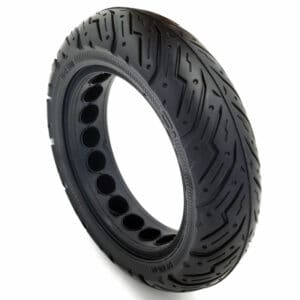 Pneumatico pieno gomma solida ruota 10x2.5 pollici cerchi da 44mm Compatibile per Kugoo G2 PRO,G MAX/ Ninebot G30/Ducati, Aprilia (60/70-6.5)