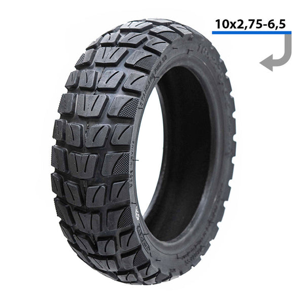 Pneumatico Tubeless OFFROAD 10X2.75-6.5 pollici per Kugoo kuKirin G3 Engwe S6 Speedway 5 Dualtron 3 Ducati, Lexgo, Aerlang, Hitway ed altri ( 70/65-6.5)