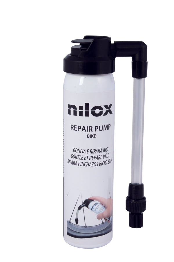 Gonfia e ripara Nilox da 75ml - per bici/e-bike - Italia