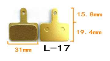 Pasticche Freni (2 pezzi) per Bici elettrica ENGWE SHENGMILO e Altri modelli BicieMonopattini