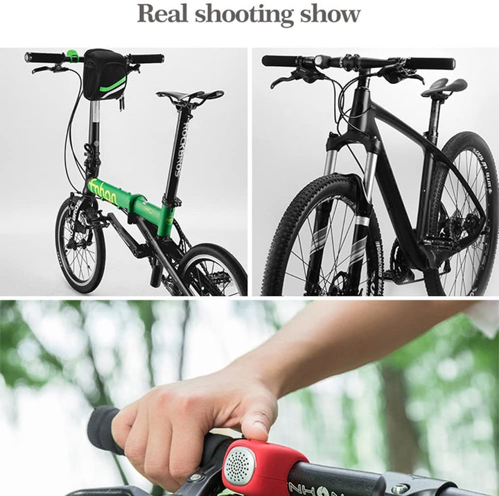 ROCKBROS Campanello Elettrico per Bicicletta e monopattino MTB Impermeabile IPX4 in Gel di Silicone Elastico 80db BicieMonopattini